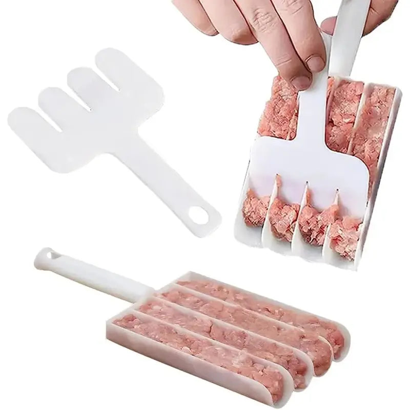 🎁 Buy 1 get 1 Free! 🔥 Creative 3-in-1 meatball mould – make three perfect meatballs at once – no need to get your hands dirty – a kitchen essential!