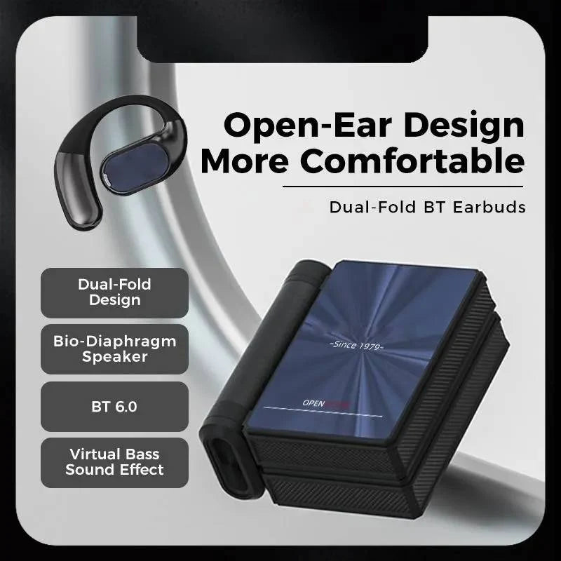 🎧 Monster AC530 Open-Ear Headset | 165H Battery, Bluetooth 6.0, Ultra Comfort Wireless Earbuds