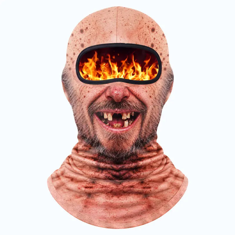 Funny Realistic 3D Printed Ski Mask