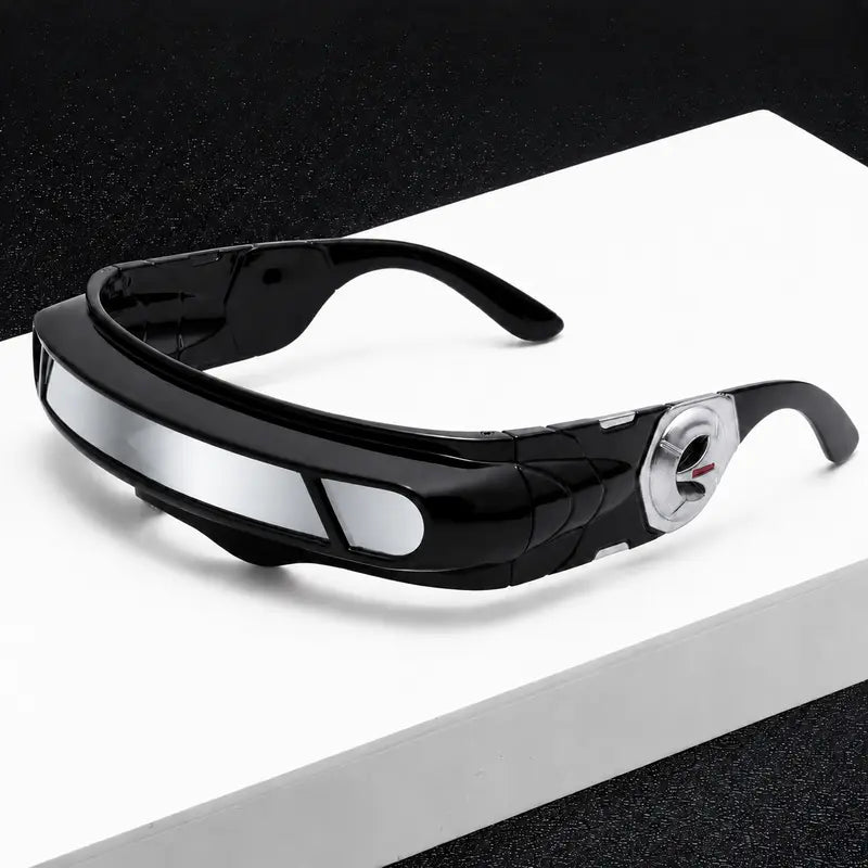 X-Energy Sunglasses Future Hero Visor Cyberpunk Eyewear Props