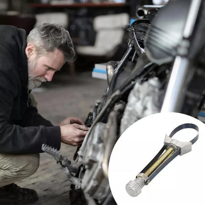 🛠️NEW Auto Car Diameter Adjustable Oil Filter Removal Strap Wrench Tool,Car Oil Filter Wrench.