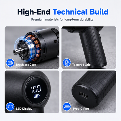 Handheld Wireless Mini High Speed Turbo Fan！！！