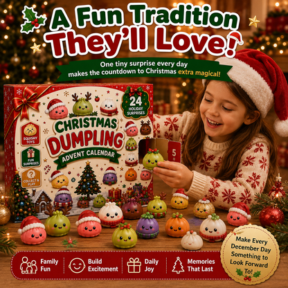 Christmas Mini Squishies Advent Calendar 2026