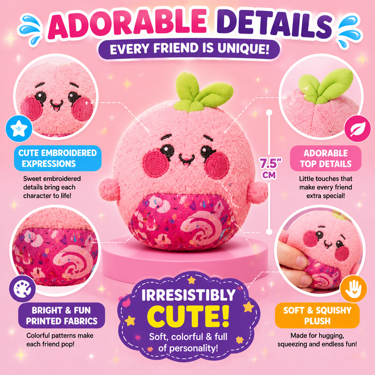Magic Surprise Plush Jar 2026 – Cute Hidden Collectible Toy Gift For Kids