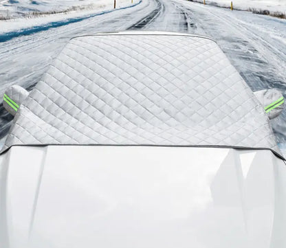 🚗 Magnetic Windshield Cover – All-Season Sun, Snow & Frost Protector for Cars, SUVs & Trucks