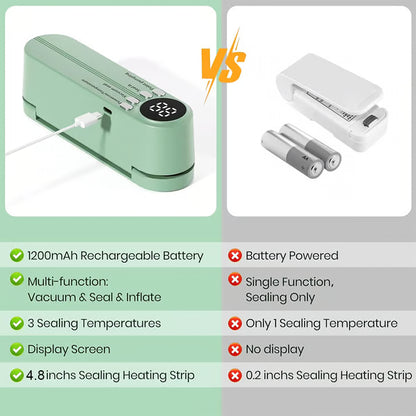 🥑✨Mini Vacuum Bag Sealer – Cordless Handheld Food Sealing Machine