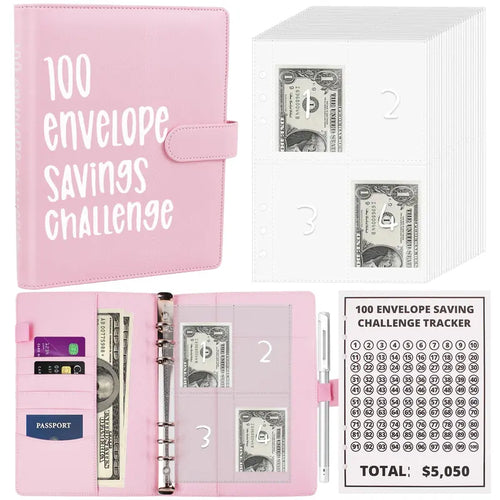 💰📒100 Envelopes Money Saving Challenge