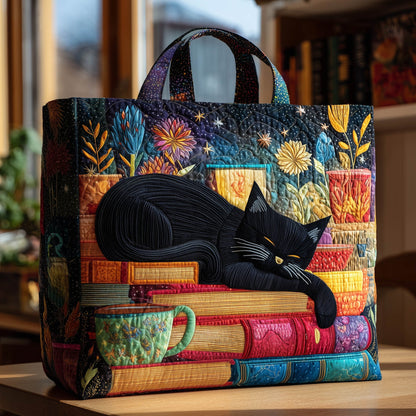 Retro Hippie Van Quilted Tote – Boho Style Meets Everyday Function 🌈🌸