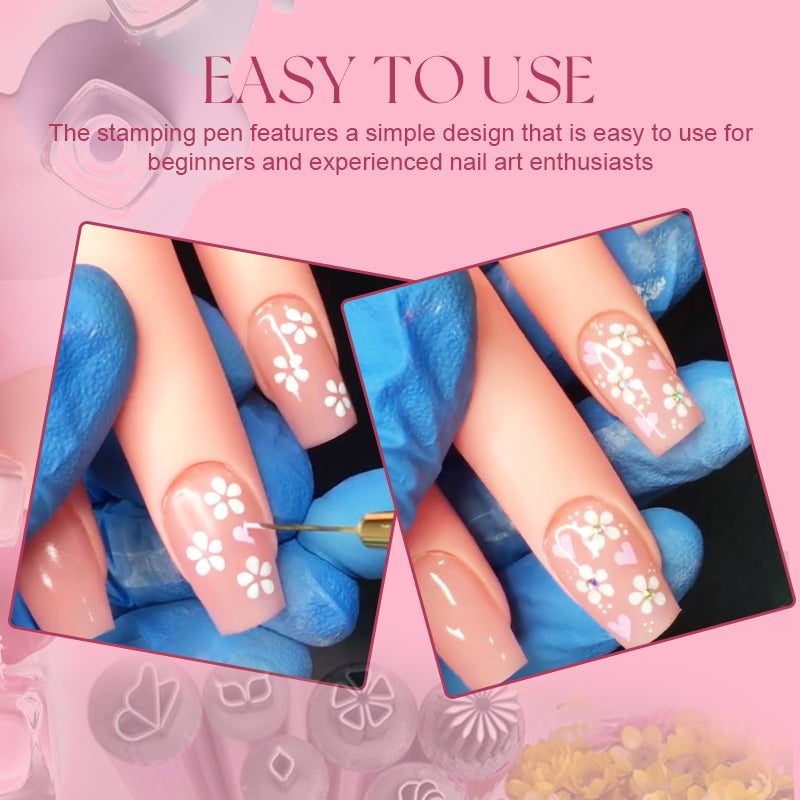 🔥LAST DAY 59% OFF - Nail Art Stamp Pen