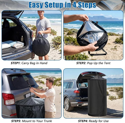 Portable Outdoor Privacy Tent – Instant Changing Room & Shower Shelter for Camping, Beach & Road Trips