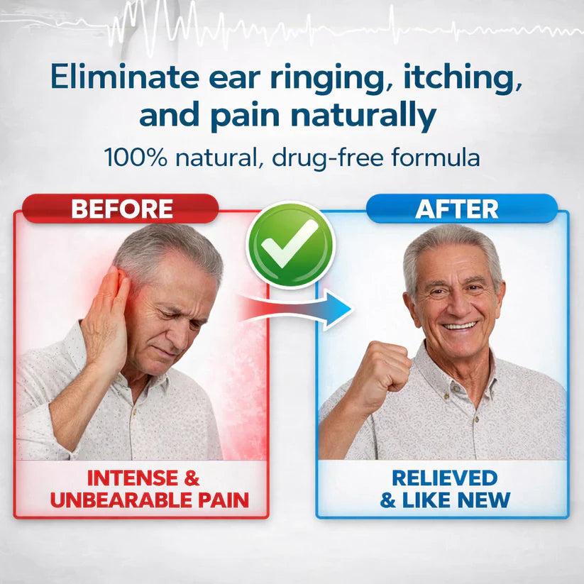 👂45%OFF-2026 Upgrade🔥Tinnitus Ear Drops — Cleans Earwax, Relieves Tinnitus