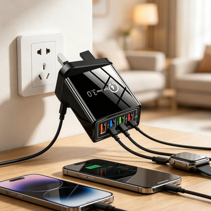 🔥 Limited-Time 50% OFF | The Charger Big Tech Hates | 4-Port Quick Charge 3.0 + Al Performance Boost