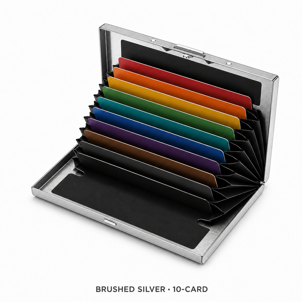 🔥 49% OFF RFID-Blocking Stainless Steel Card Wallet 🔒 Slim, Secure & Pocket-Ready