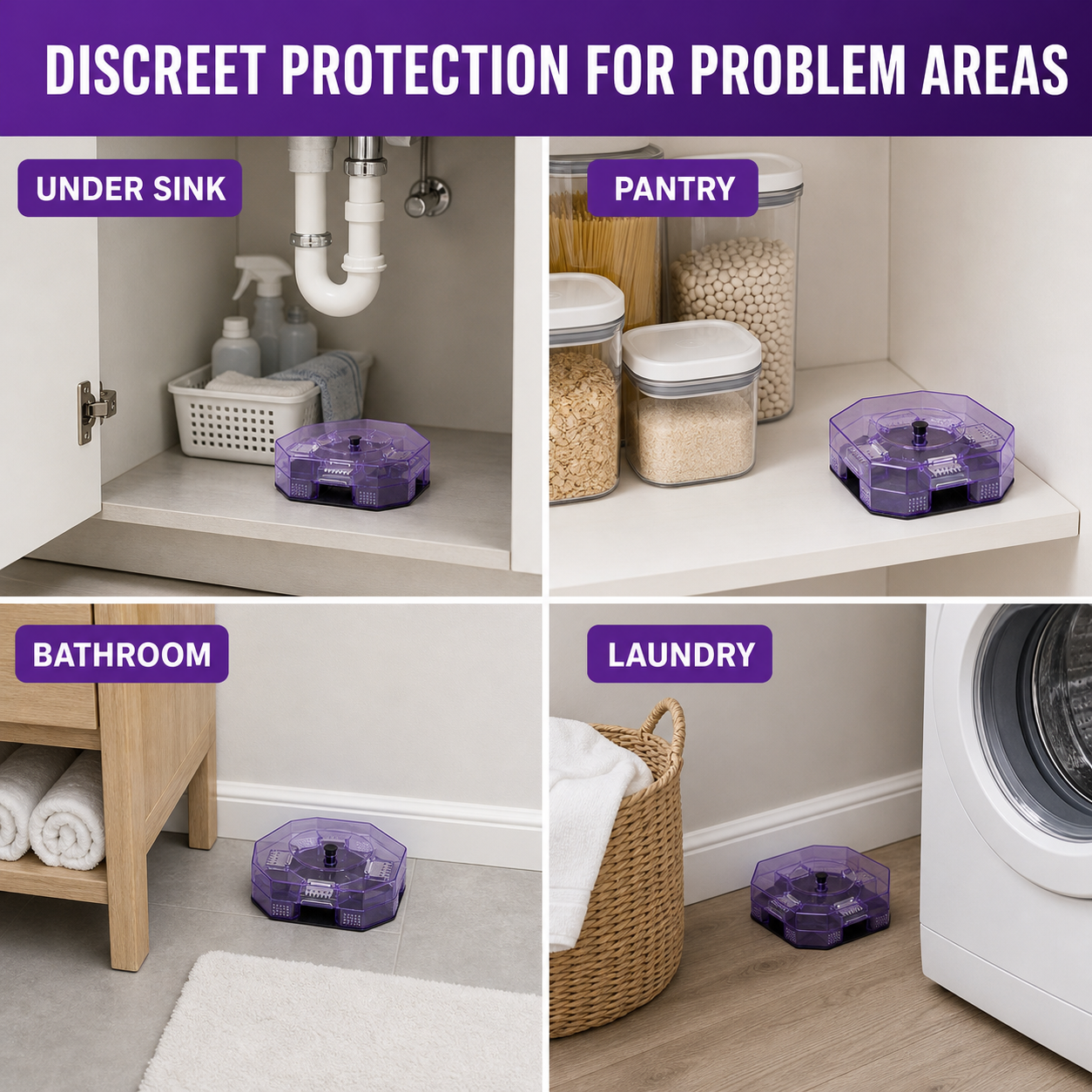 🪳✨ Reusable No-Spray Roach Trap – Chemical-Free, Washable & Easy to Reuse 🏠♻️
