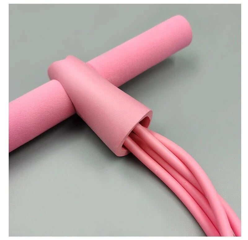 🔥First 300 Customers: Only $23.99!!!!💥21 Fitness Resistance Bands-4 Tube Pedal Ankle Puller