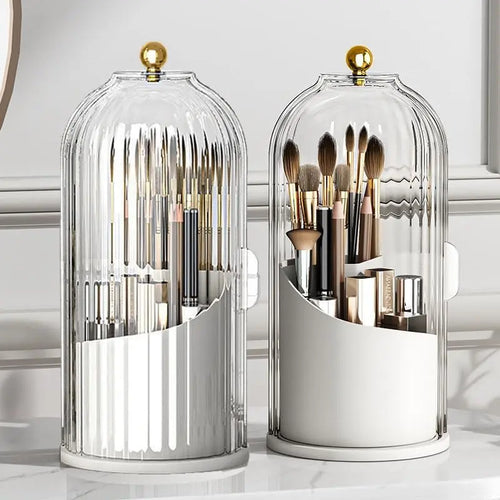 Modern Durable Acrylic Toothbrush Cup Holder with Cover