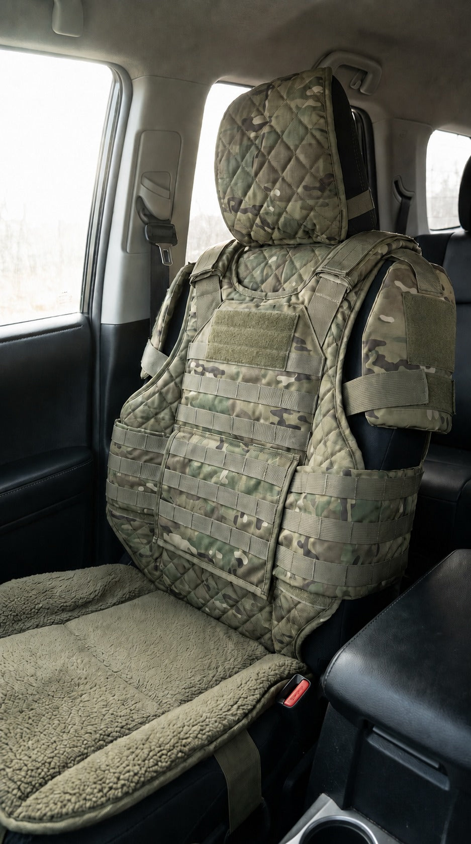 Free shipping🚙Rugged Truck Seat Cover – Tactical Storage, Seat Protection & All‑Day Comfort