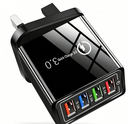 🔥 Limited-Time 50% OFF | The Charger Big Tech Hates | 4-Port Quick Charge 3.0 + Al Performance Boost