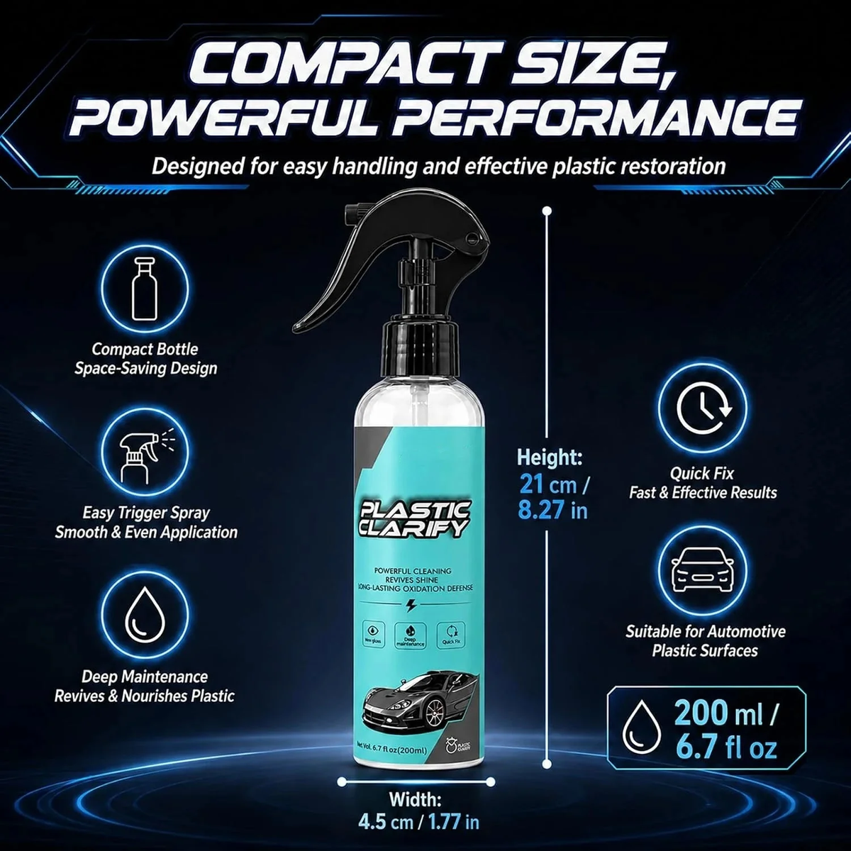 Plastic Clarify - Ultimate Plastic & Trim Restorer