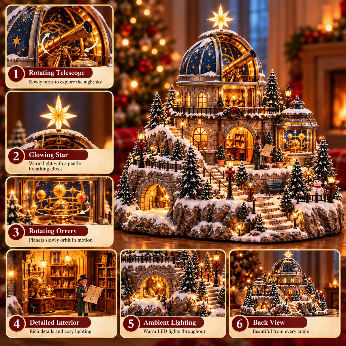 🔭Observatory 'Christmas Starry Dome' – A Winter Holiday-Themed Exhibition