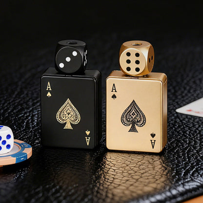 🔥Stress-Relief Rotating Dice Lighter