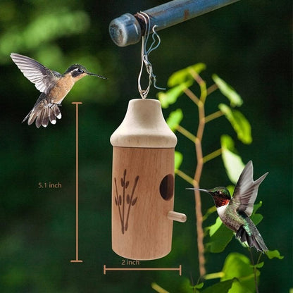 Buy 2 Free Shipping💕Wooden Hummingbird House-Gift for Nature Lovers