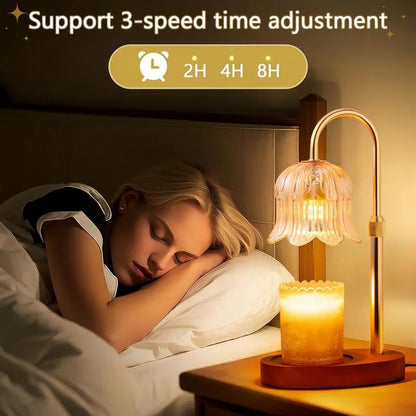 Modern Metal Candle Warmer Lamp