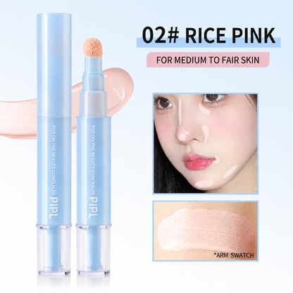 ✨ 2-in-1 Foundation & Concealer Pen – Smooth Buildable Coverage