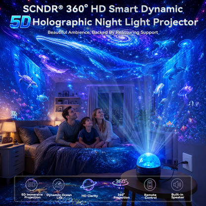 ⏳ Last day to save 49% –🎀360° Smart Holographic Starry Sky Projector (HD Smart Dynamic 5D)