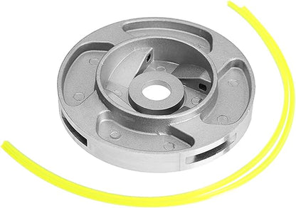 🌿 Universal Aluminum Grass Trimmer Head | Heavy-Duty Brush Cutter Replacement.