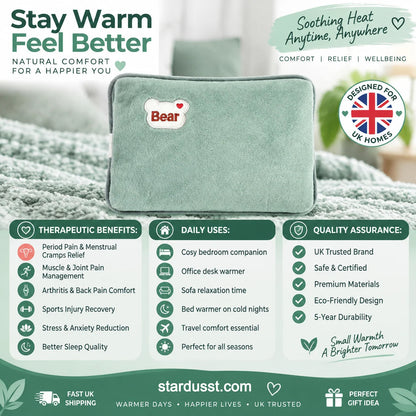 🎄Christmas Sale! LAST DAY ONLY! ⏰Rechargeable hot water bottles, heat packs, explosion-proof heat pads