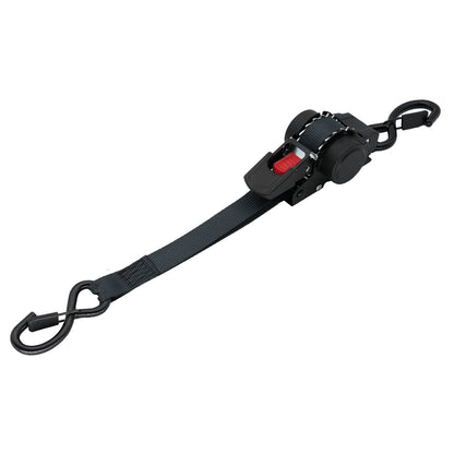 Sturdy Retractable Ratchet Straps  1'x 11 ft-1550 LB Break Strength Cargo Straps for Moving Appliances, Lawn Equipment, Motorcycle Green ,Halloween gifts