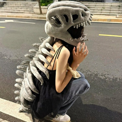 🦖 Realistic Dinosaur Skeleton Costume Set – The Ultimate Spooky Costume for Halloween
