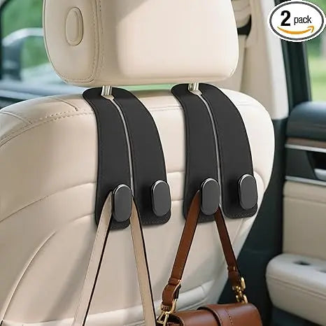 Universal Car Headrest Hanger Hooks Set