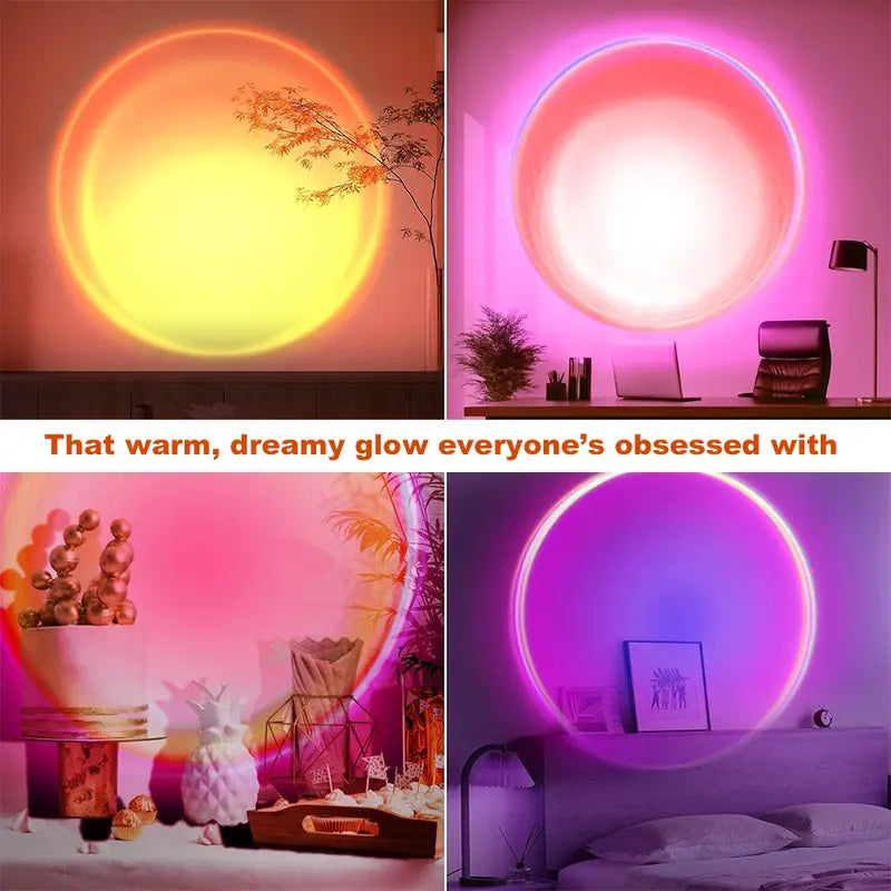 Upgraded Sunset Lamp Projector