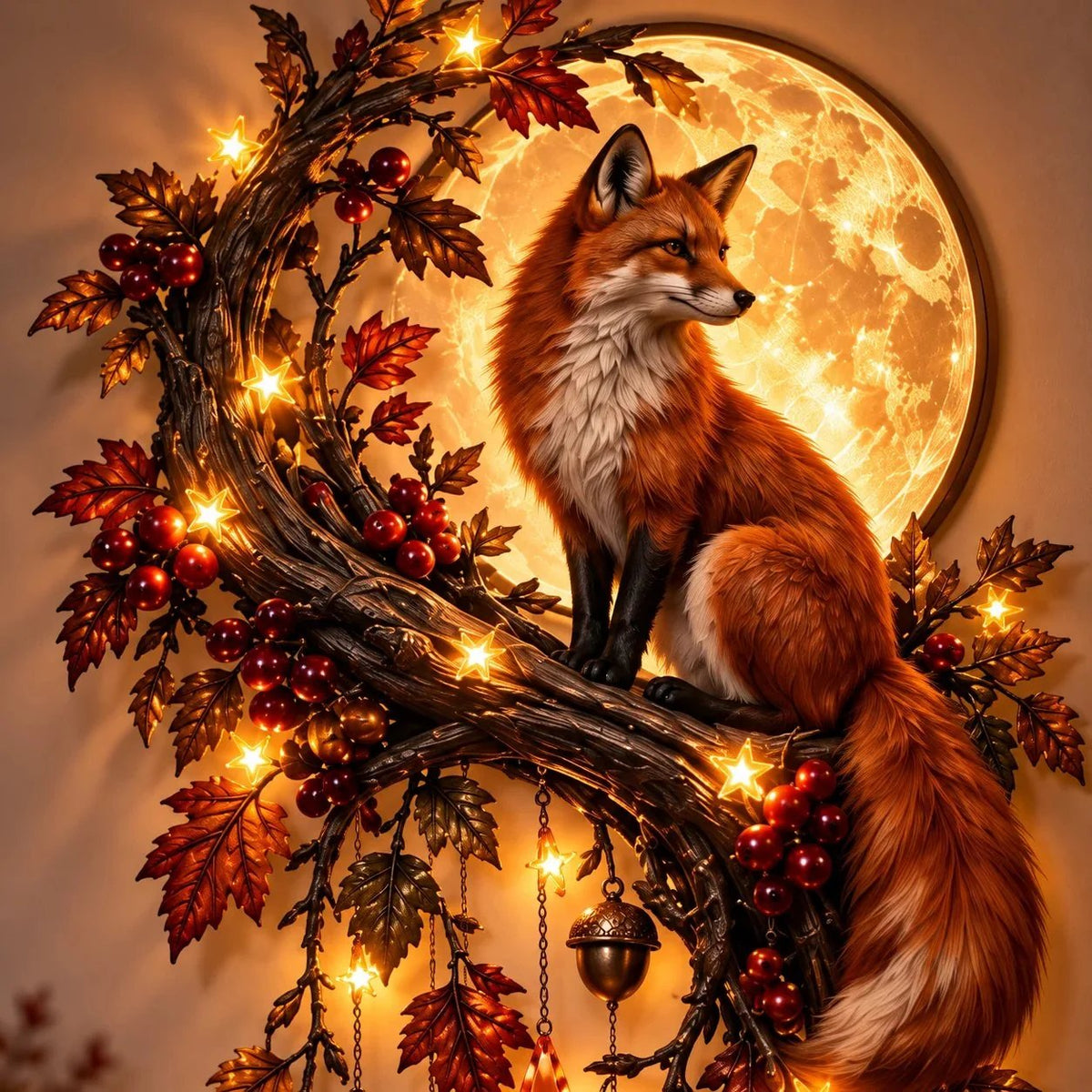 🌙 Enchanted Moon Animal Wall Light – 4 Celestial Styles