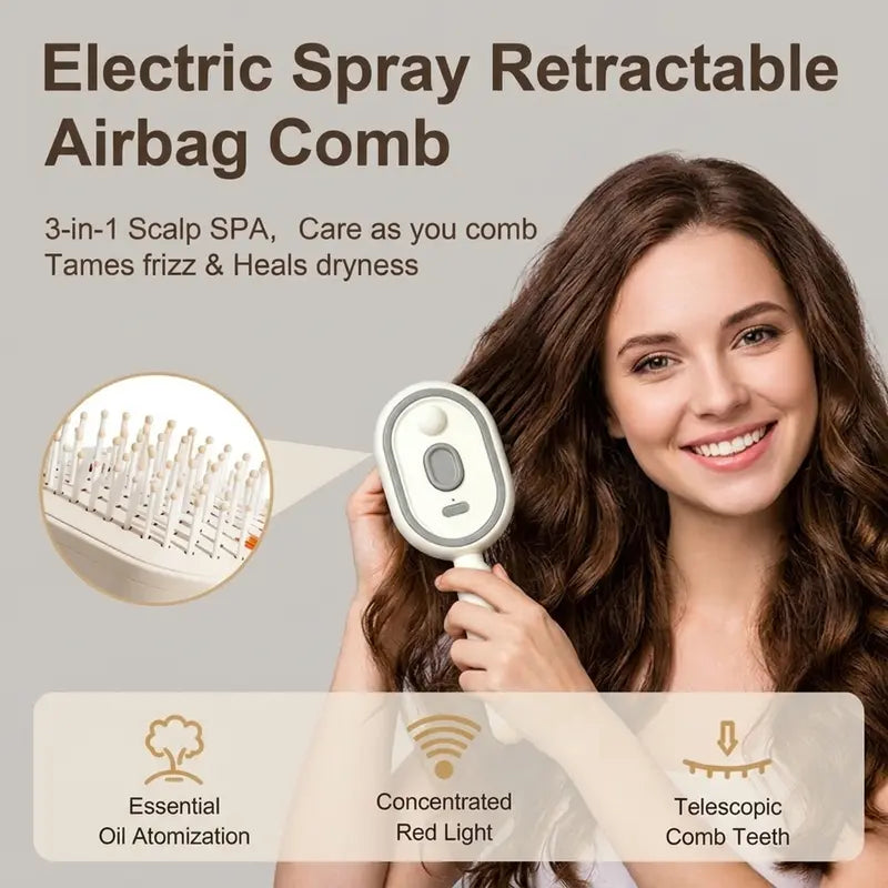 💨💆Electric Spray Air Cushion Massage Comb
