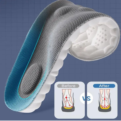 4D Shoe Cloud Insoles for Men Women