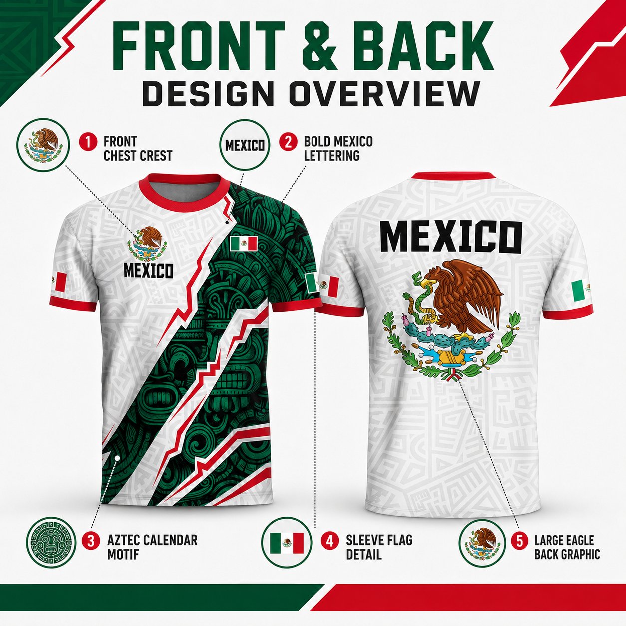🇲🇽⚽Mexico 2026 Soccer Jersey: Unleash Your Aztec Spirit! 🇲🇽 Unique Heritage Eagle Design – The Ultimate Pride for Every Mexican Fan