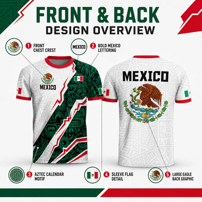 🇲🇽⚽Mexico 2026 Soccer Jersey: Unleash Your Aztec Spirit! 🇲🇽 Unique Heritage Eagle Design – The Ultimate Pride for Every Mexican Fan