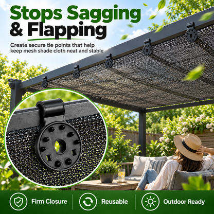 ✨ Heavy Duty Shade Cloth Clips – 50PCS Shade Net Fasteners