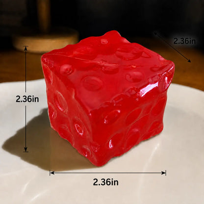 🧀 Giant Moldable Cheese Squishy – Soft & Satisfying Sensory Fidget Toy