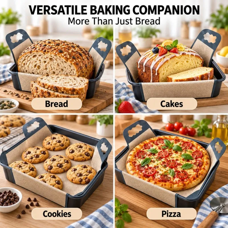 🥐Cross‑Shape Food‑Safe Baking Liner, Simple Clean‑Up Alternative To Disposable Parchment Paper