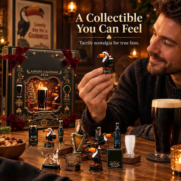 2026 Advent Calendar – Limited Edition with 24 Miniature Collectibles – Christmas Countdown Gift for Beer Lovers & Collectors