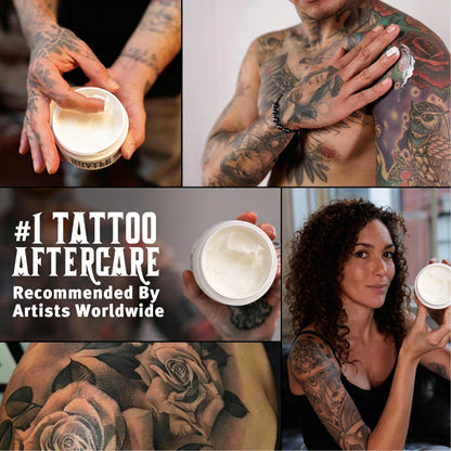 🖤 5oz Tattoo Balm | Aftercare Moisturizer for New & Healed Tattoos