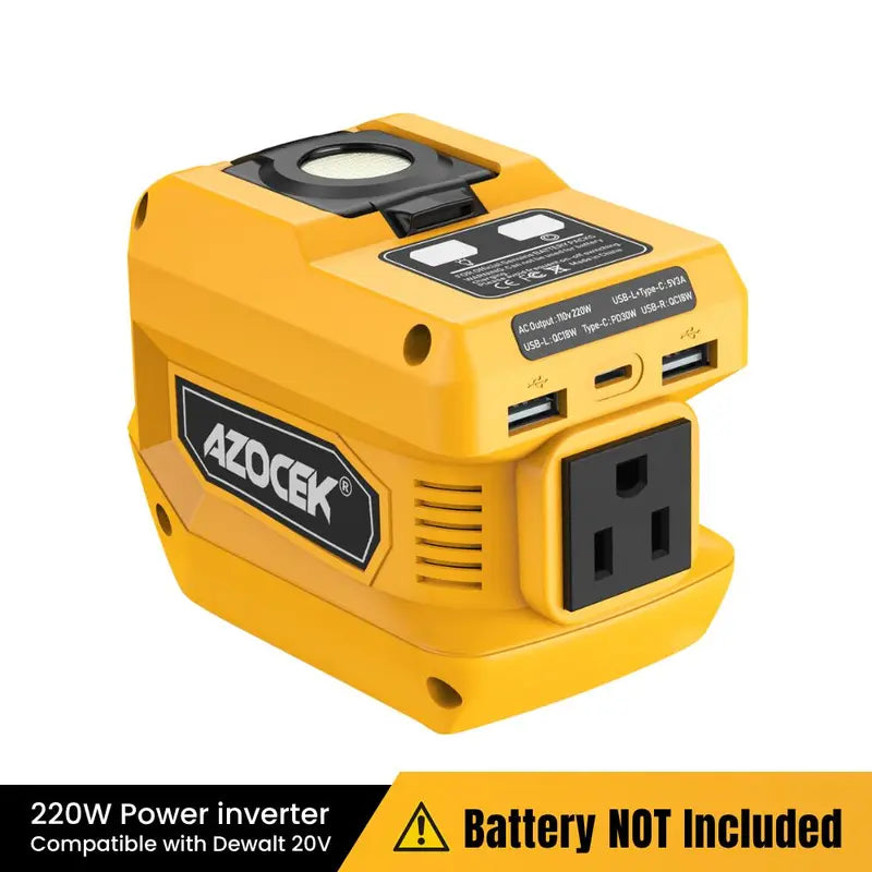 220W Portable Power Inverter Compatible