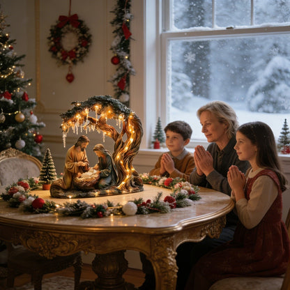 ⚡️FLASH SALE 70% OFF - 🎄🎁Christmas Nativity Scene Decorative Figurine