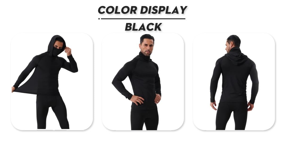 Men's Hoodie 6-Pack – 49% OFF | Slim Fit, UPF Sun Protection, Breathable