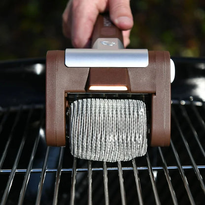 FREE SHIPPING🥩🔥Bristle-Free Spinning Grill Brush