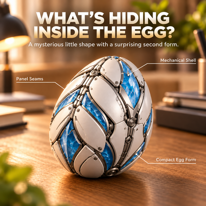🔥 HOT SALE 🥚🐉 2-in-1 Mythical Beast Transforming Egg Figure – 7 Fantasy Designs ✨